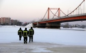 В Архангельске под Кузнечевским мостом на льду реки найден труп мужчины