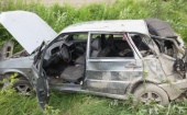 В Архангельской области автомобиль вылетел в кювет. Погиб пассажир